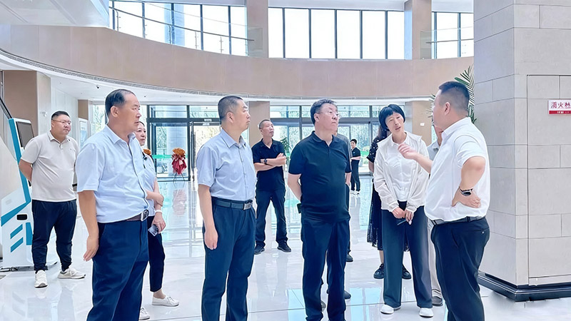 检查赋能健康城，医养融合乐康宁——热烈欢迎市级第三执法检查组莅临项目检查工作